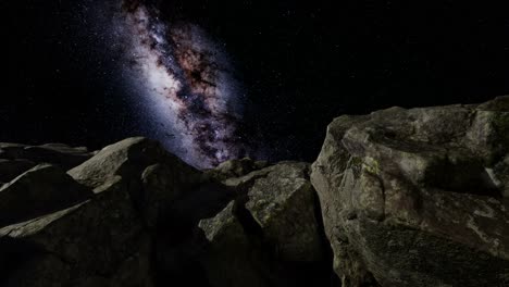 4K-Astrofotografie-Sternspuren-über-Sandstein-Canyon-Wände.